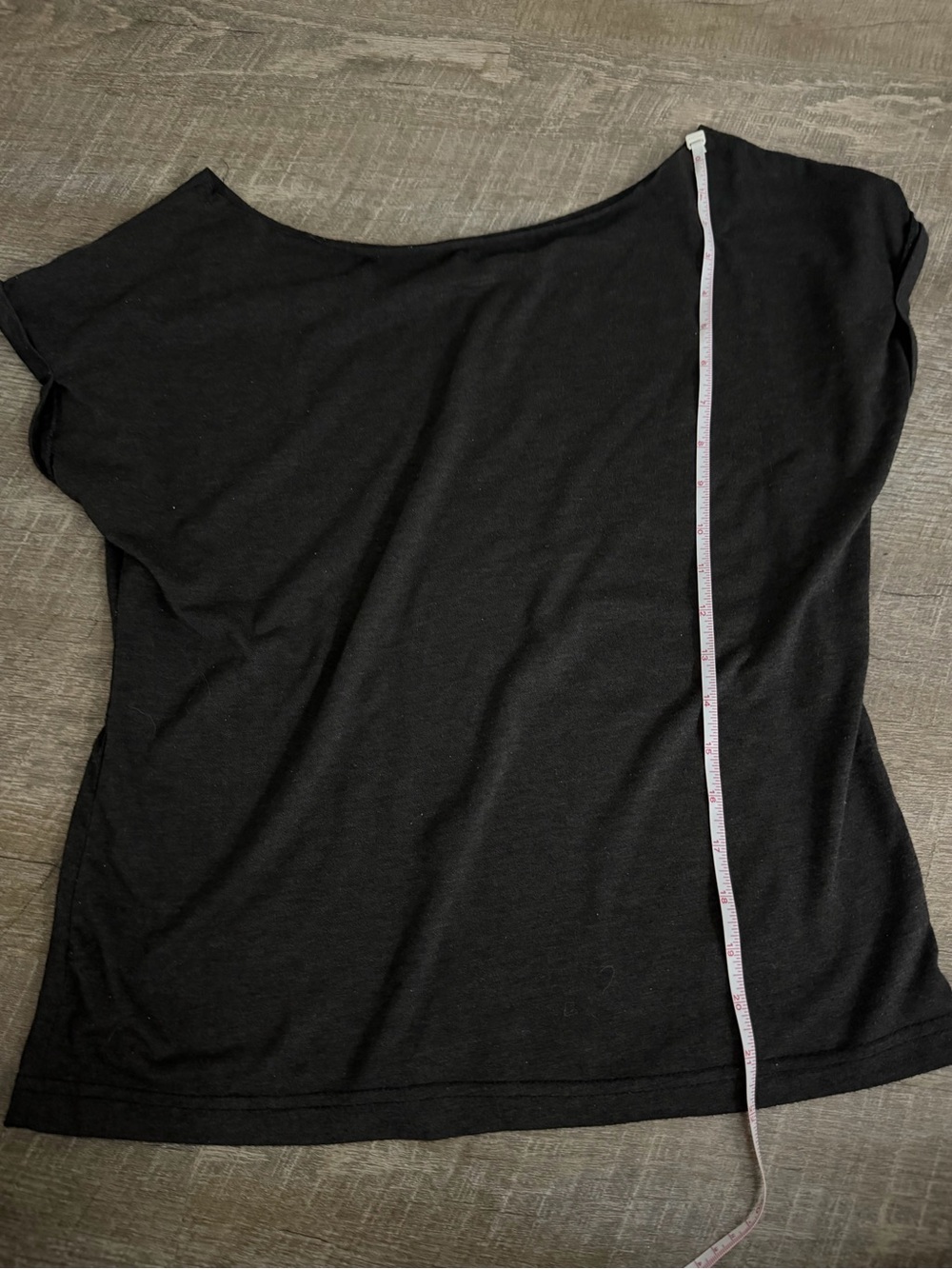 Black Off The Shoulder shirt